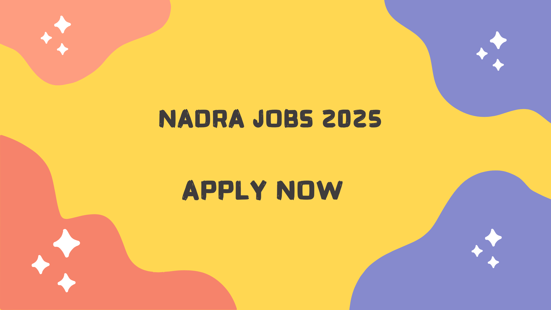 NADRA Jobs 2025