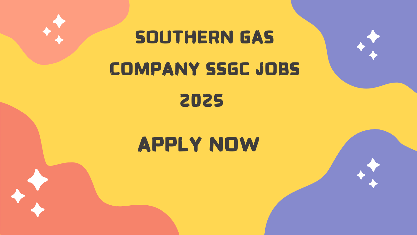 Southern Gas Company SSGC Jobs 2025